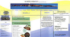 Desktop Screenshot of korpilombolo.se